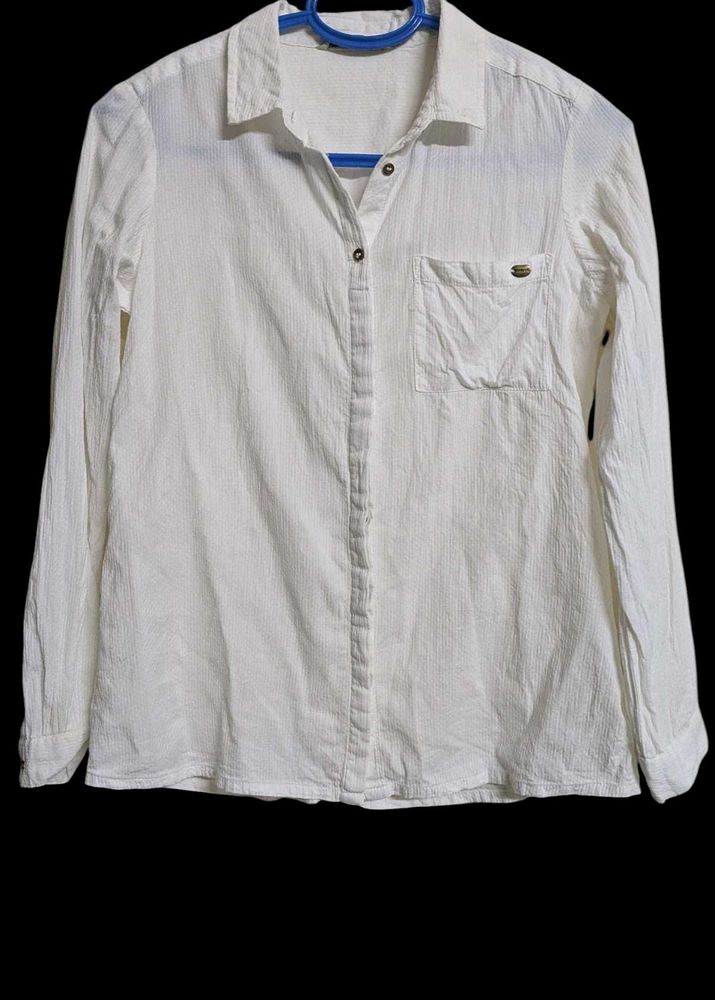 White Long Sleeve Shirt