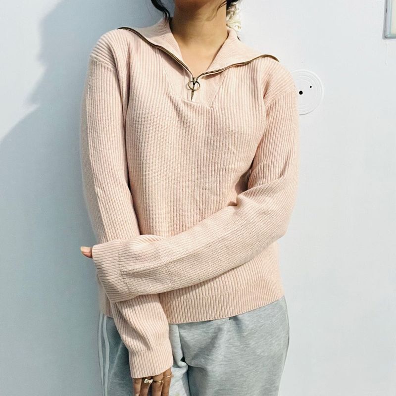 Pink Knit Sweater