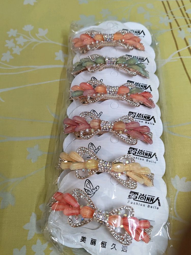 Studded Hair Backpins 6