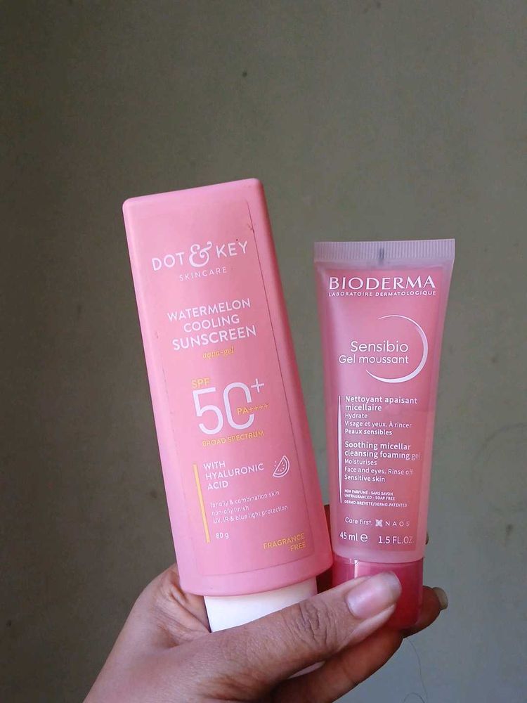 Dot &amp; Key, Bioderma Skincare Bundle testers