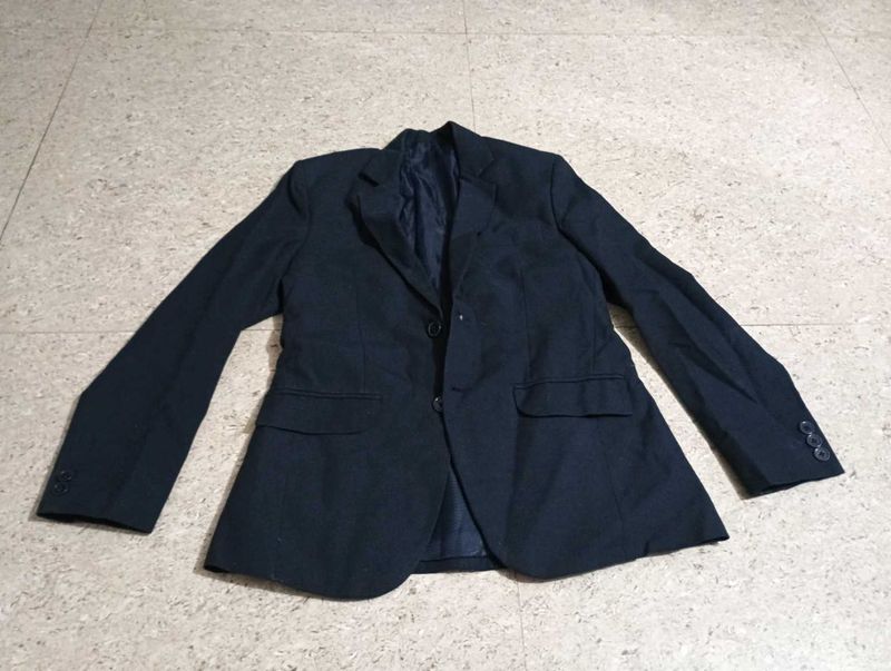 Navy Blue Blazer - Formal Style
