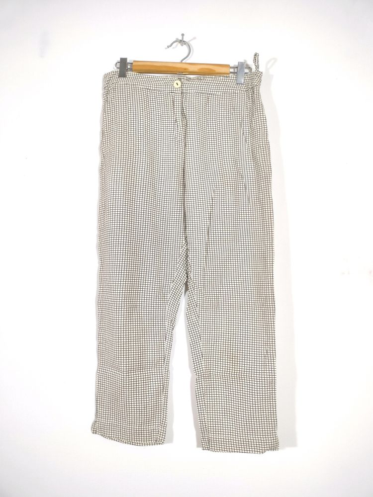 Off White Printed Pants (Women&#39;s)