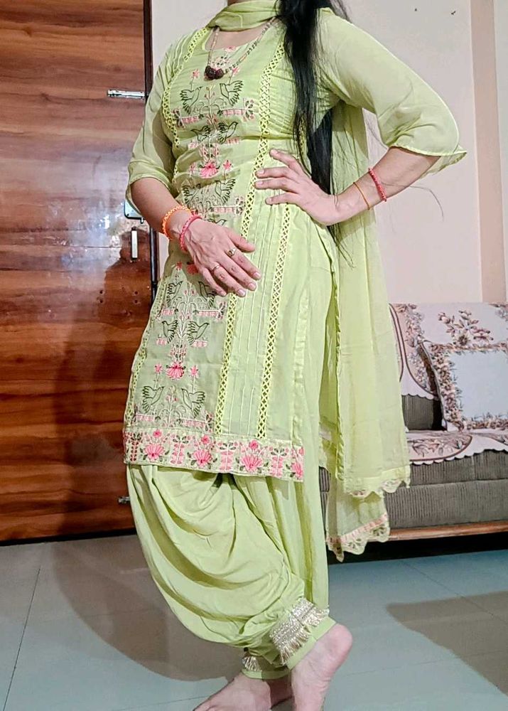 Upada Silk Suit