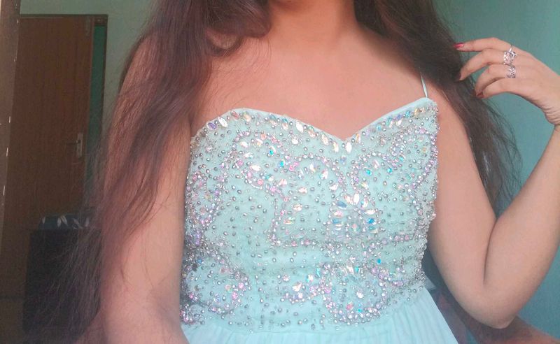 Beaded Maxi Dress