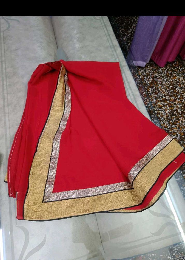 Red Saree