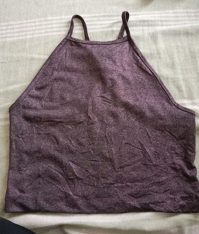 Forever 21 Sleeveless Shimmer Party Wear