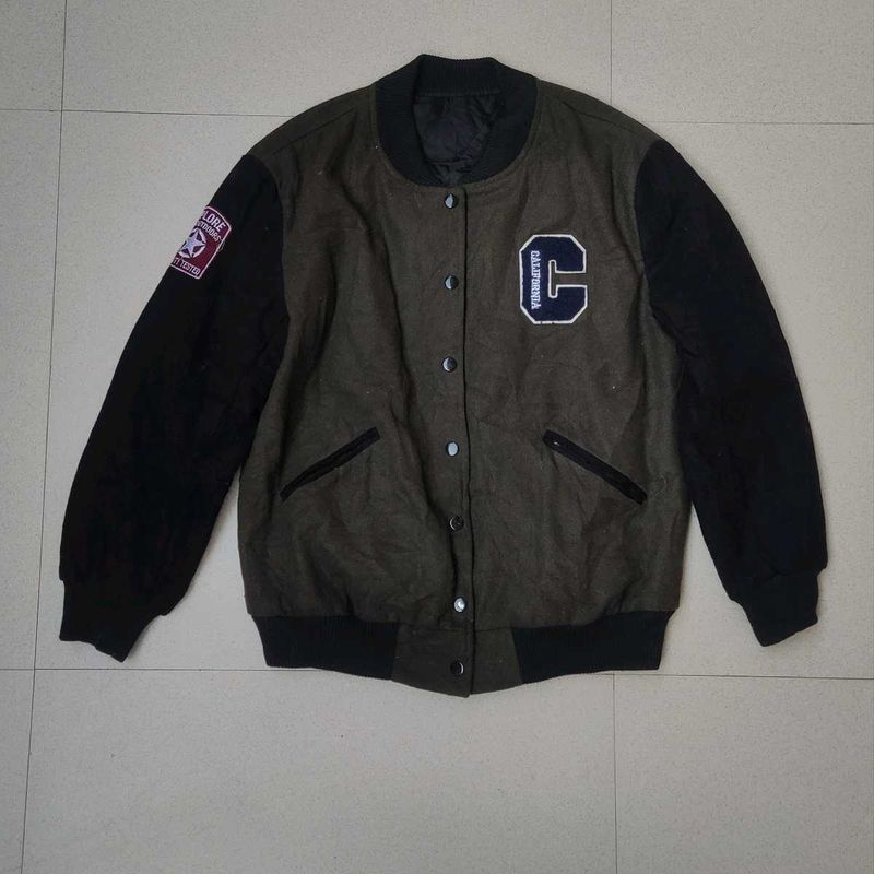 Varsity Jacket with Patches