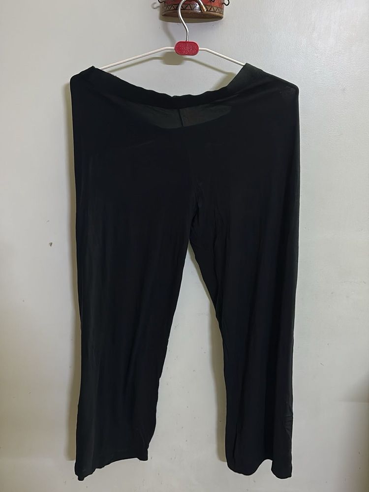 Black Plazzo Pants