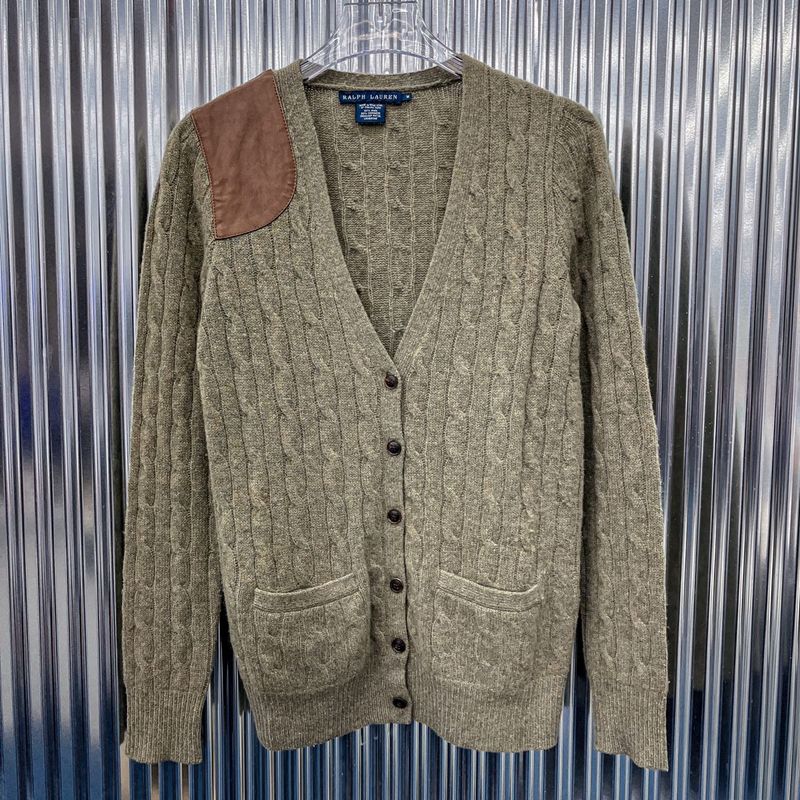 Ralph lauren cable knit cardigan
