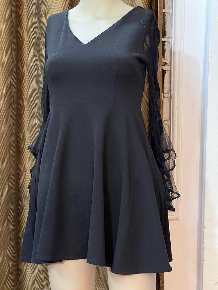 mini frock cum top deep neck