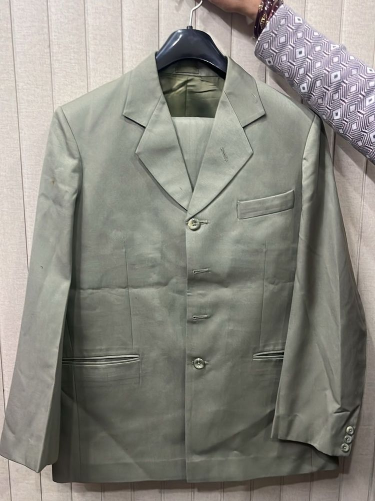 Men's Formal Suit - Light Green