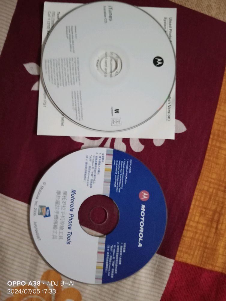 Original Motorola V3i Software Cd