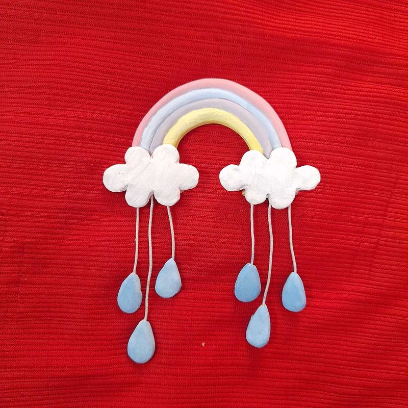 Unicorn 3d Rainbow / Fridge Magnets