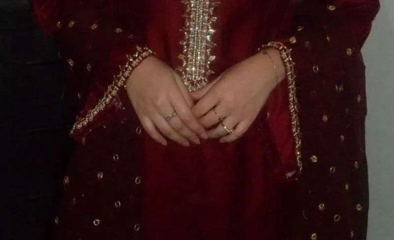 Maroon Ethnic Dress