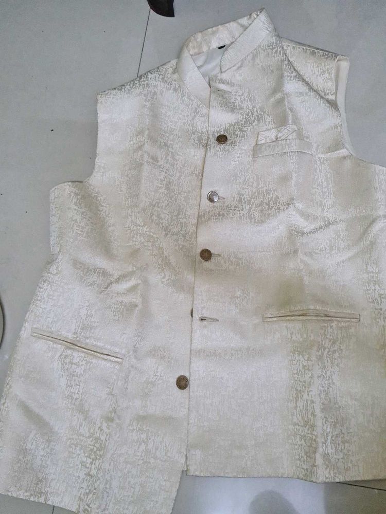 Nehru jacket With Shirt, Size 42