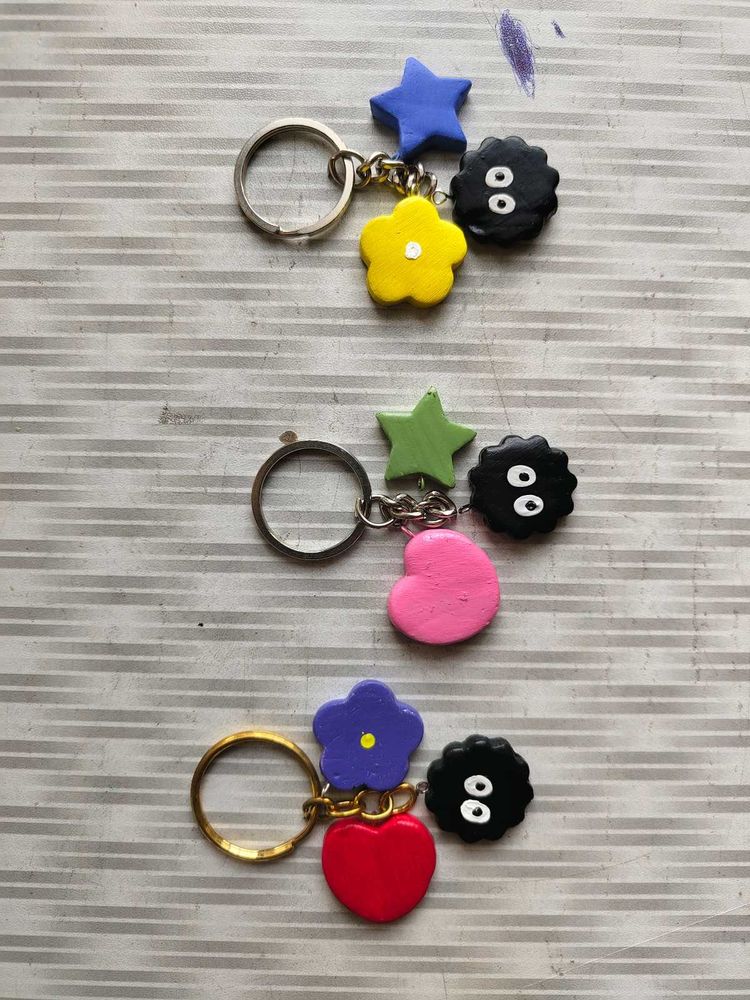 ✨ GHIBLI SOOT SPIRITS 🖤 Keychains