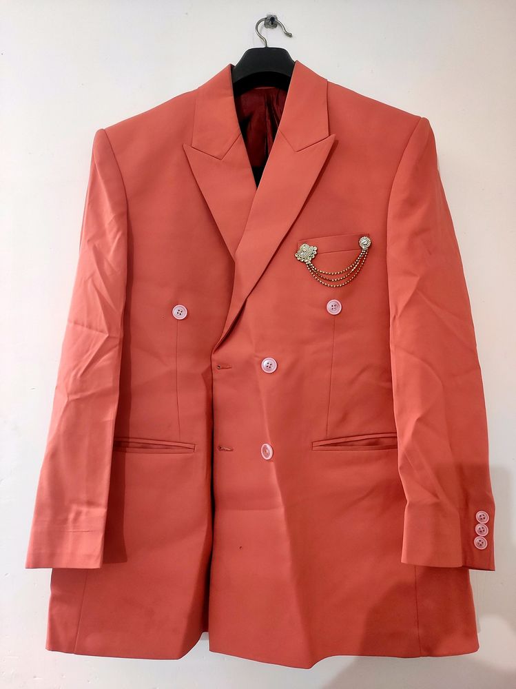 Men&#39;s Blazer Coral Colour