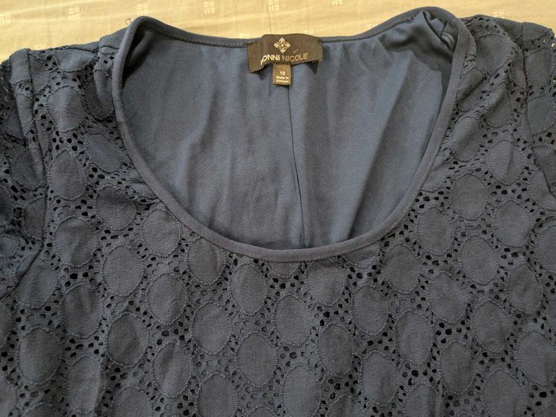Lace Cutout Dress ( Size M)