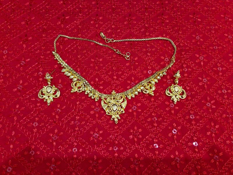 Necklace With Earrings