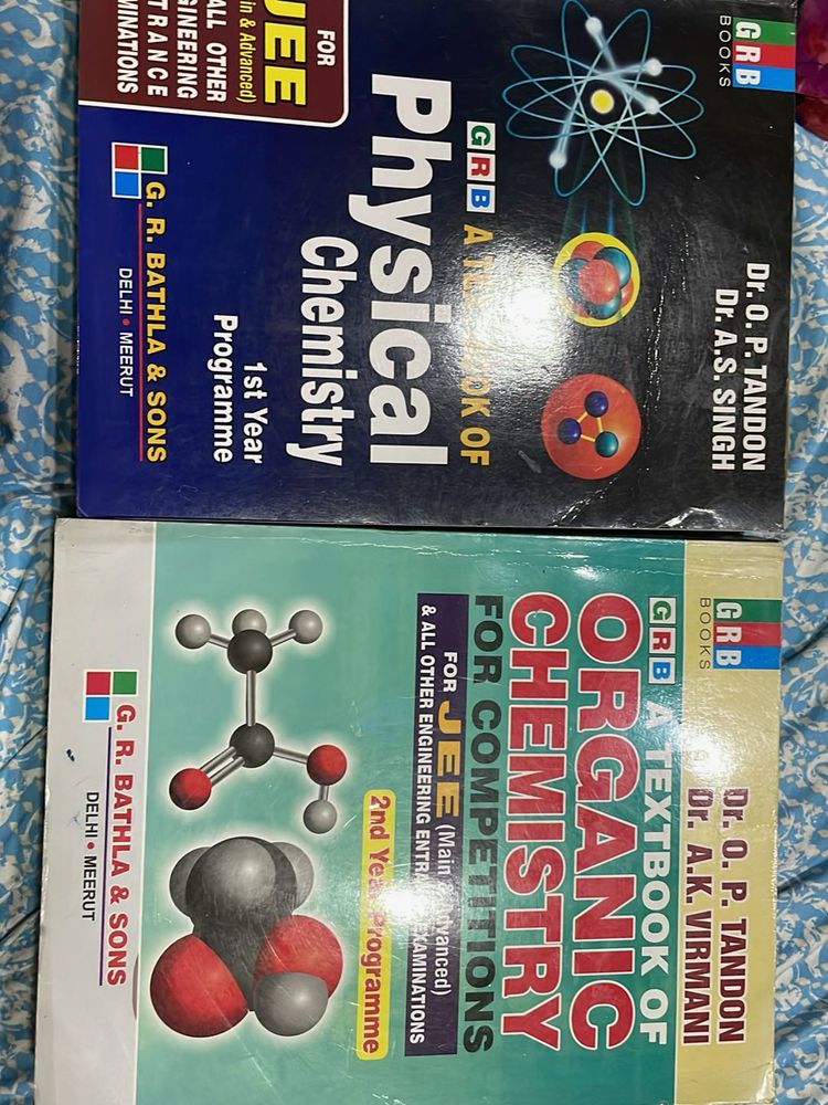 JEE Chemistry Books