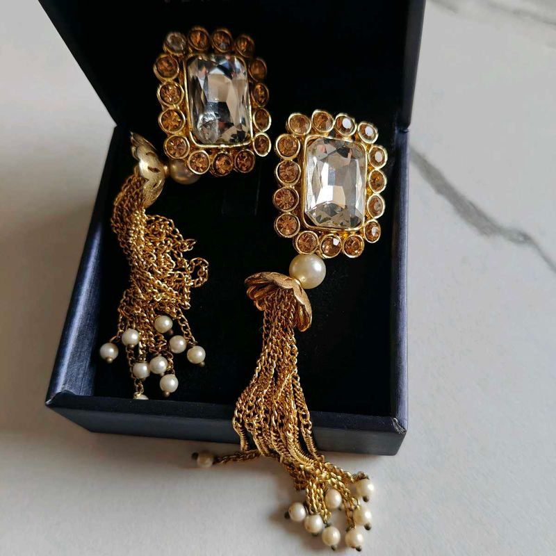 Elegant Gold Earrings