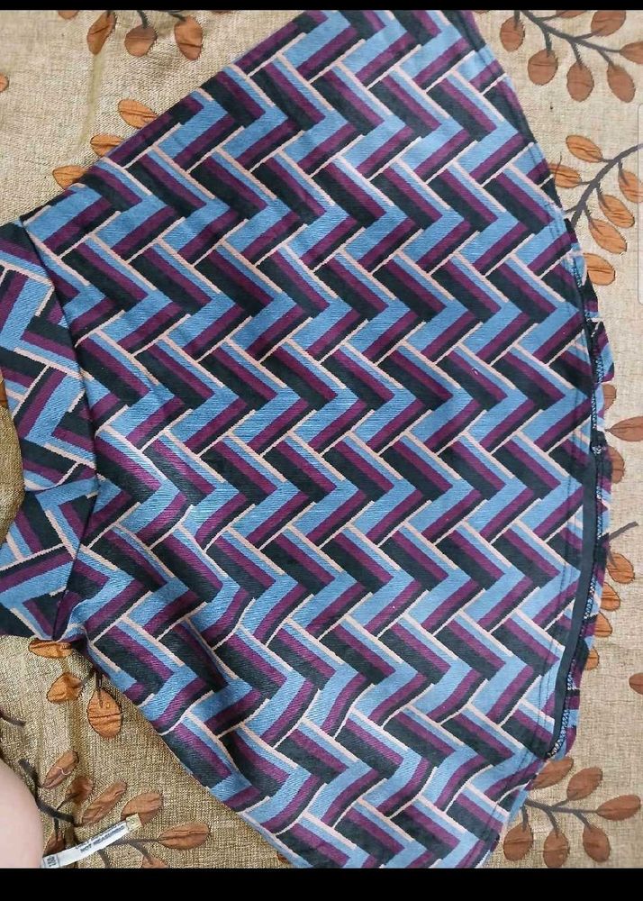 Patterned Ethnic Skirt