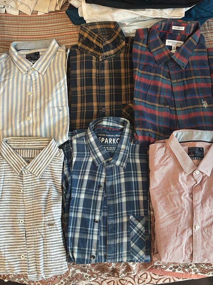 XL Men&#39;s Shirts @200