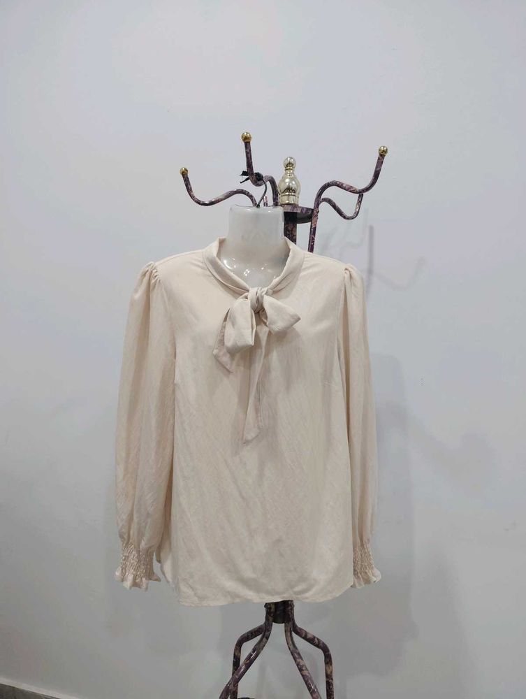 Vintage Bow Blouse