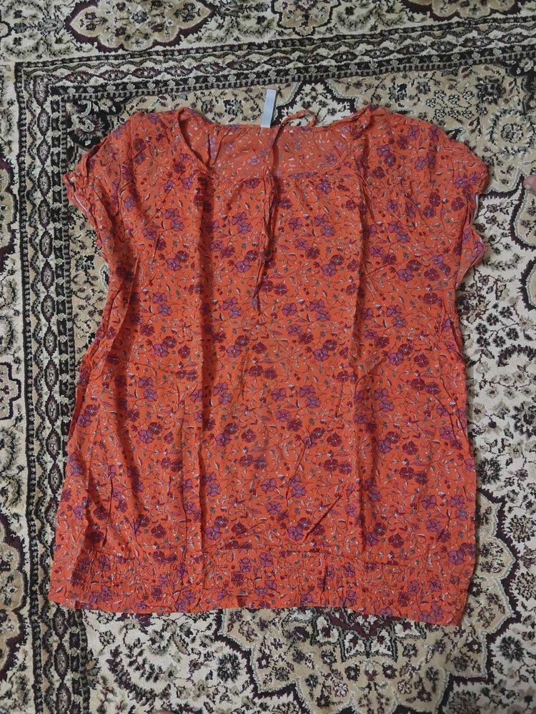 Floral Print Top