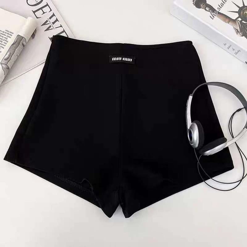 Chic Black High-Waisted Shorts