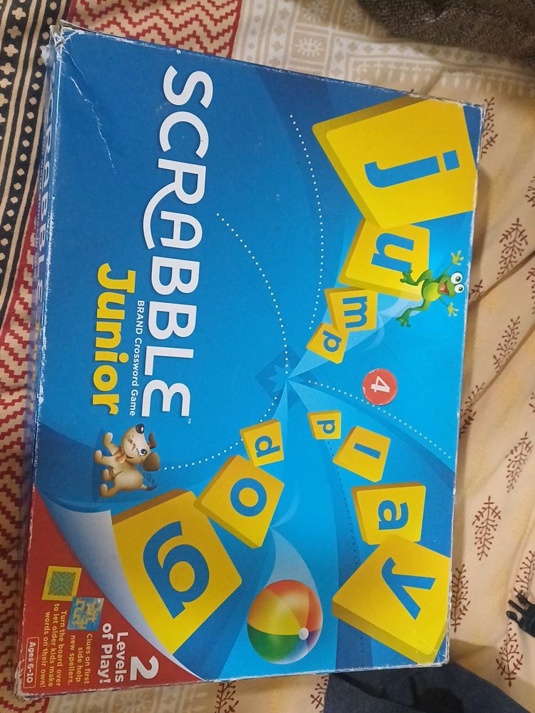 Scrabble Junior For 6-10year Old