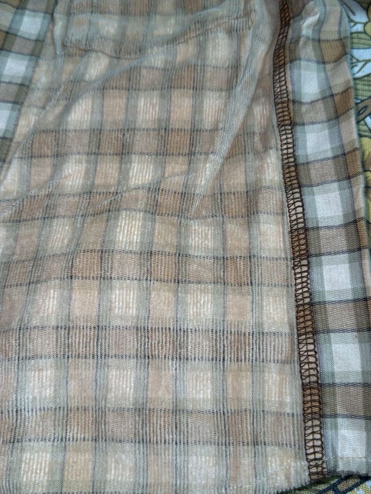 Plaid Flannel Shirt