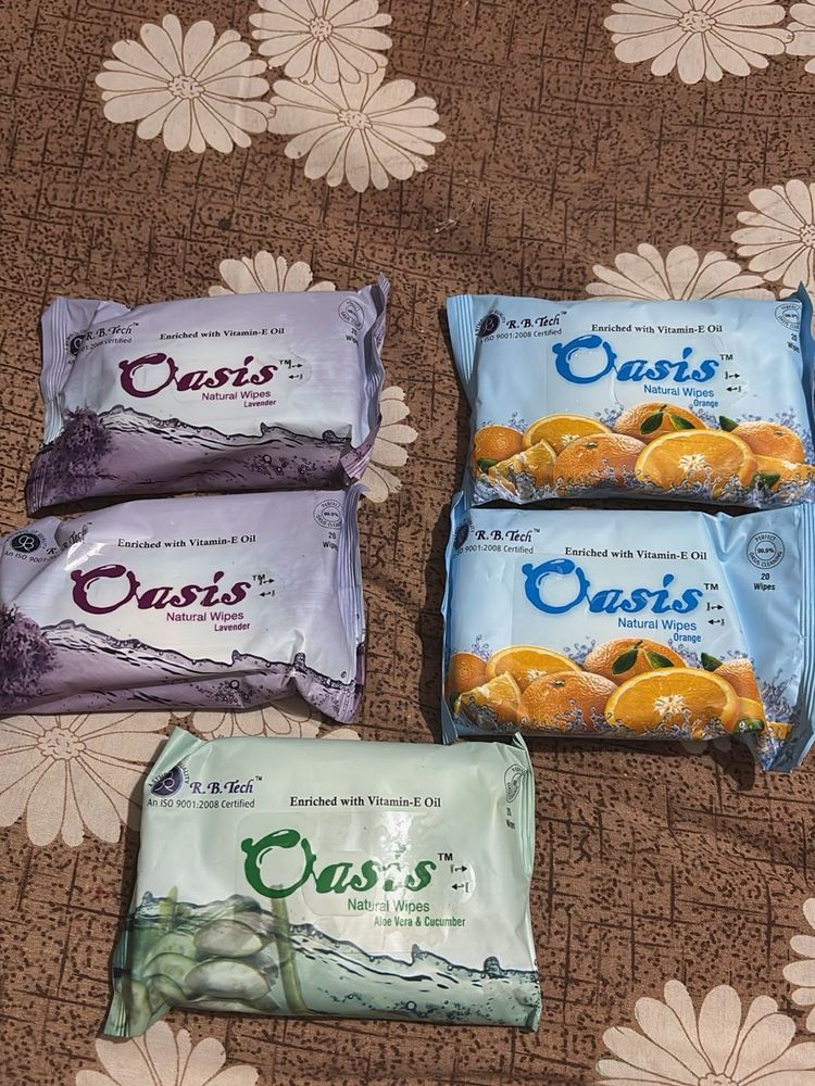 Oasis Natural Wipes Bundle
