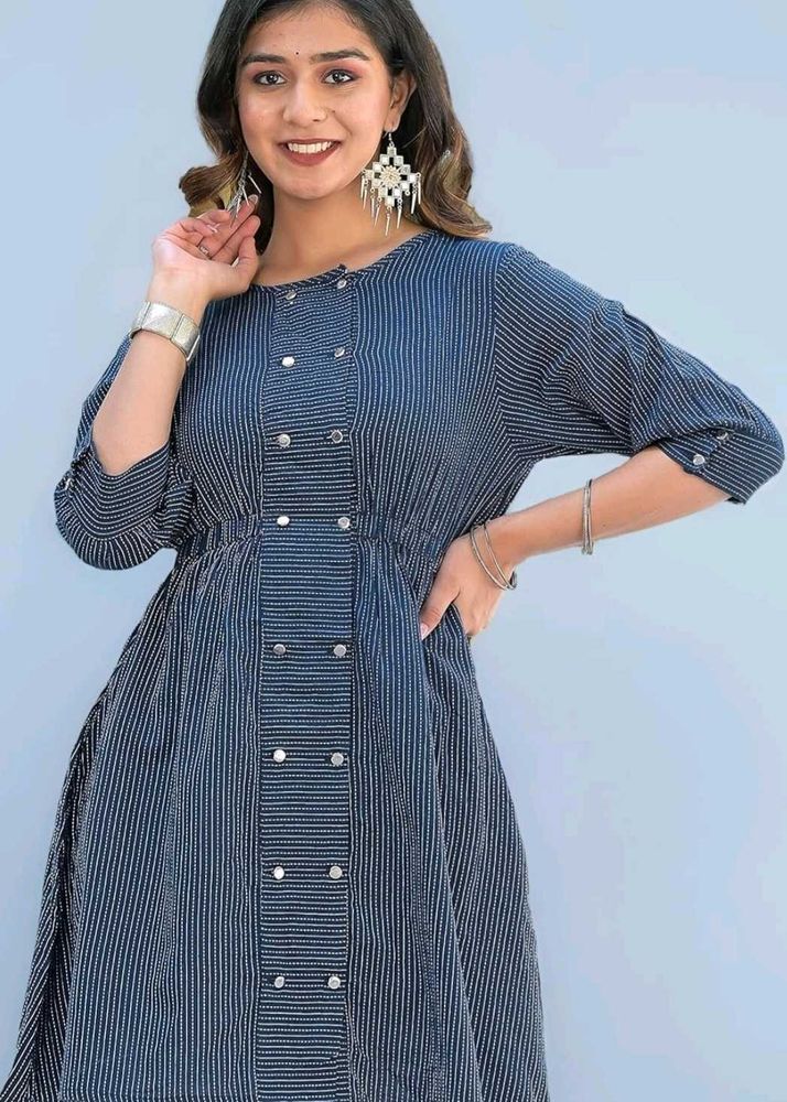 Striped Casual Dress