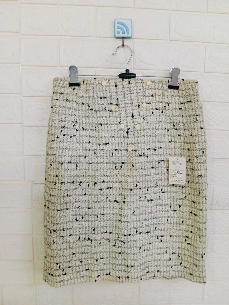 Tweed Mini Skirt