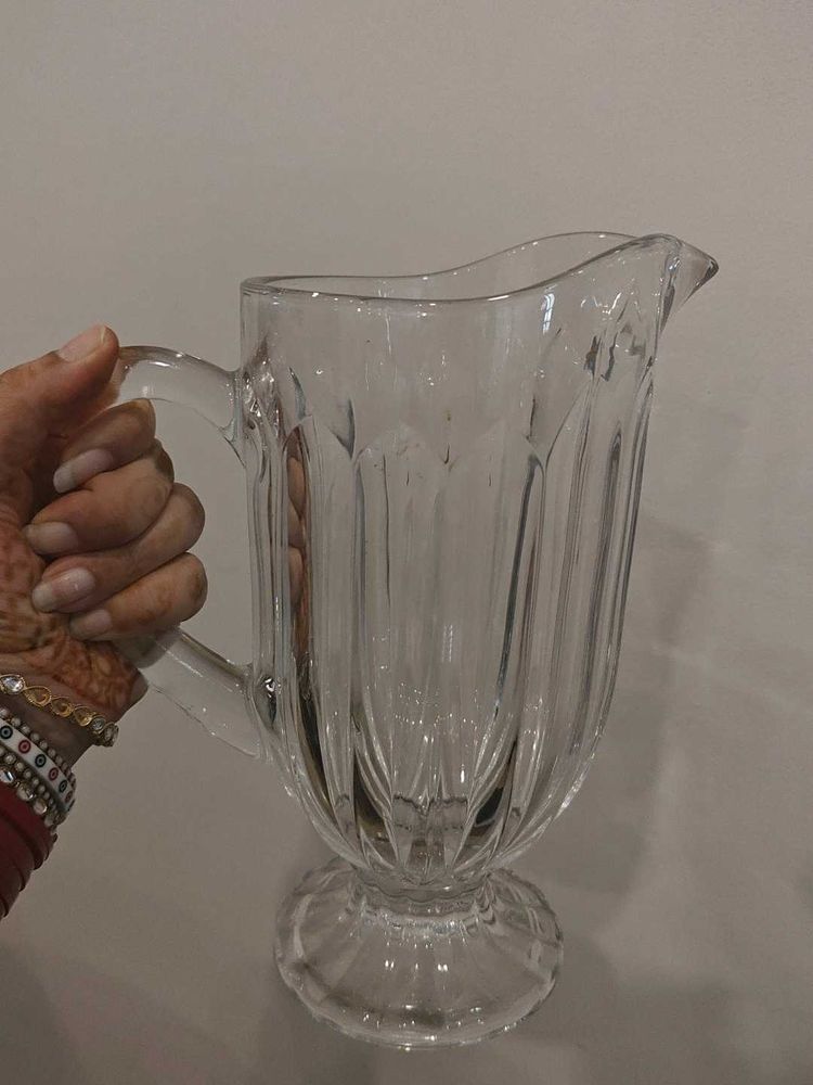 Glass Jug For Serving Drinks