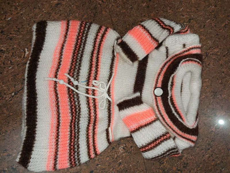 Striped Knit Sweater