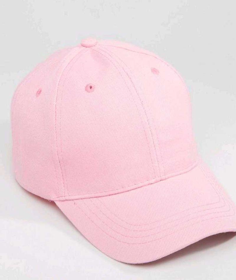 Baby Pink Colour Cap ❤️