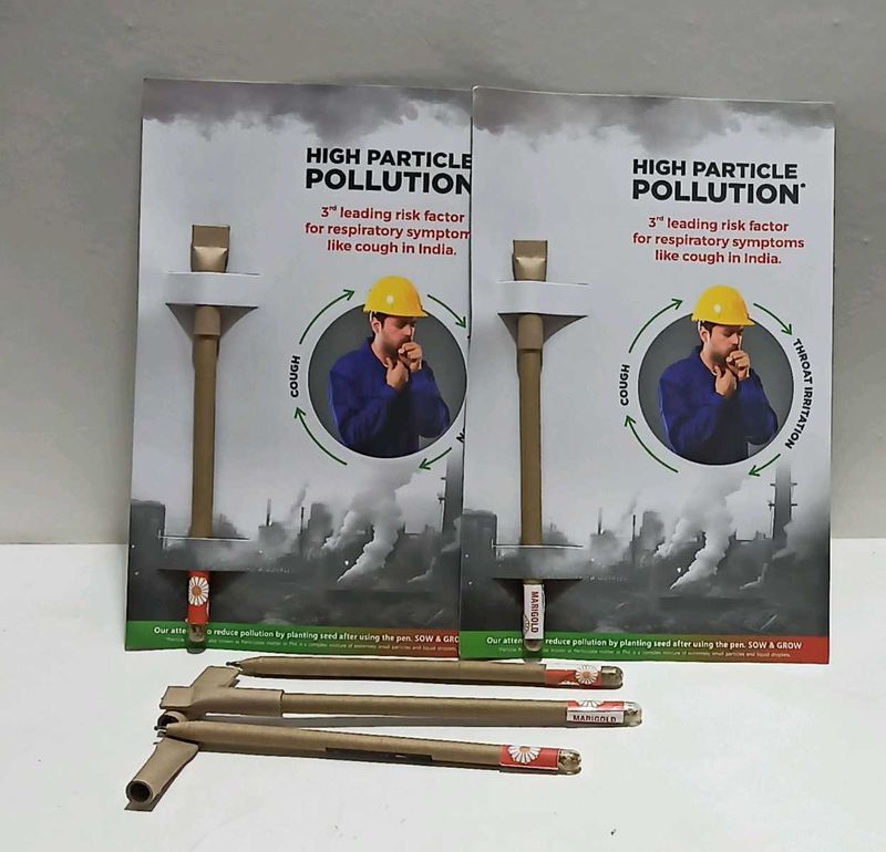 Seed Pens - Eco-Friendly Stationery Set Of 5