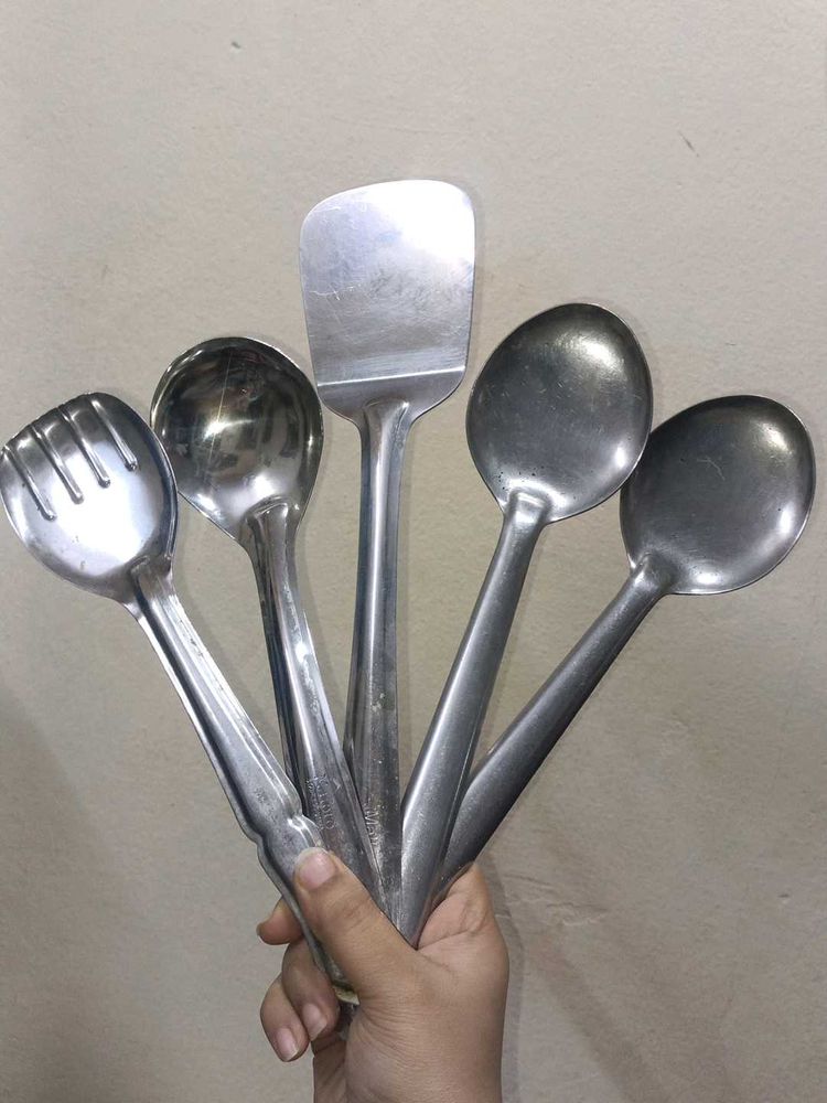 Stainless Steel Cooking Utensil Set