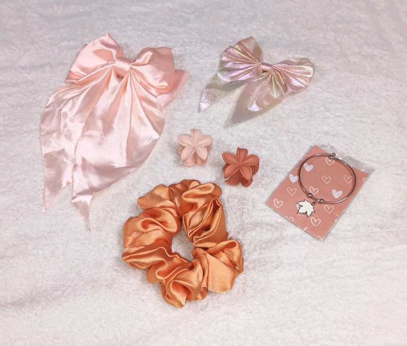 Hair Accessories and Bracelet Set