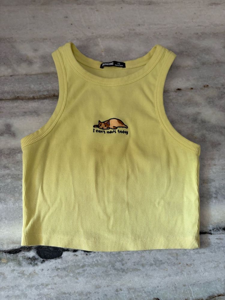 Cute Graphic Tank Top