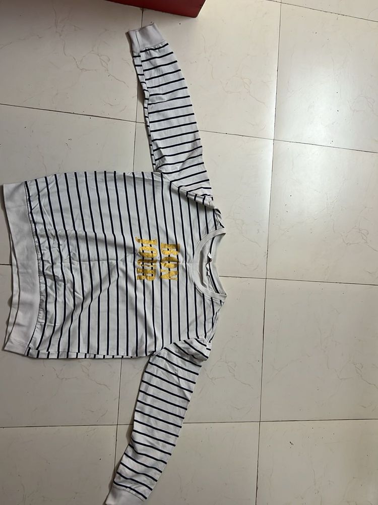 Striped Sweatshirt