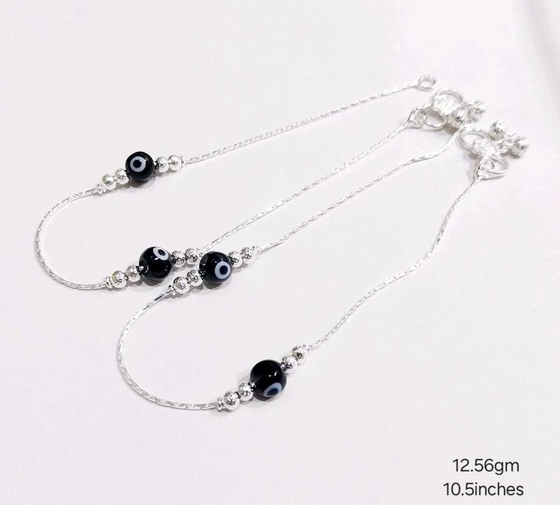 Real Silver Anklets
