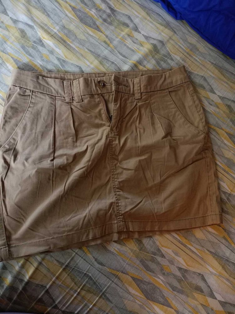 H&amp;M L.O.G.G Brand Khaki Skirt