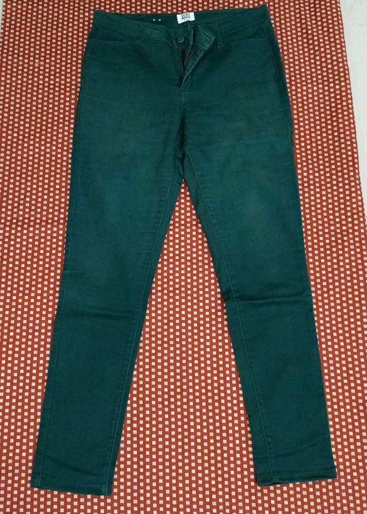 Green Slim Jeans