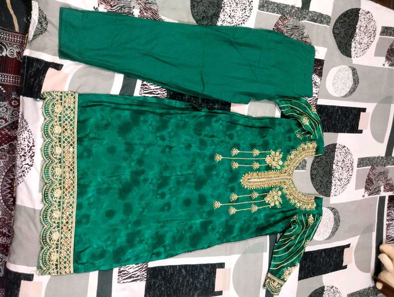 Emerald Green Salwar Kameez