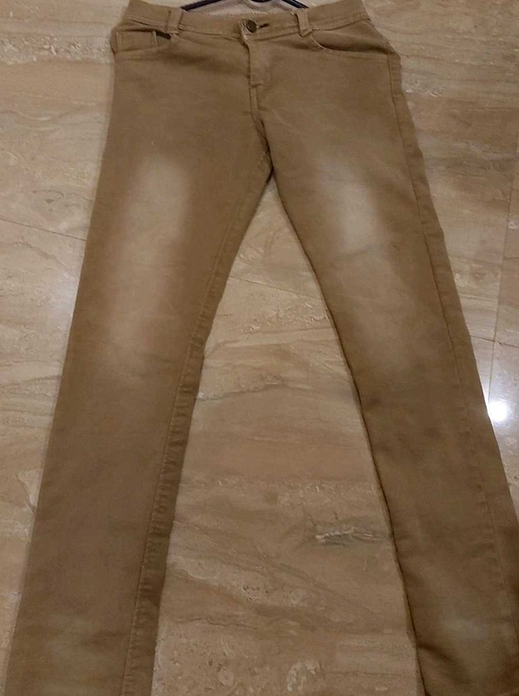 Tan Casual Pants