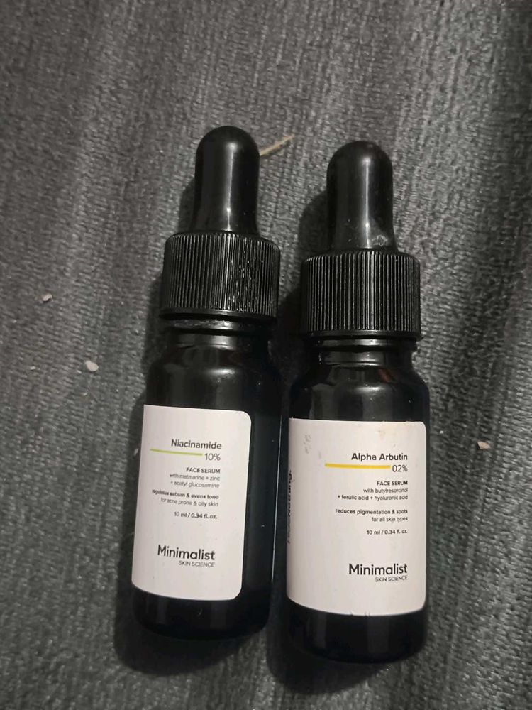 Minimalist Face Serums Bundle
