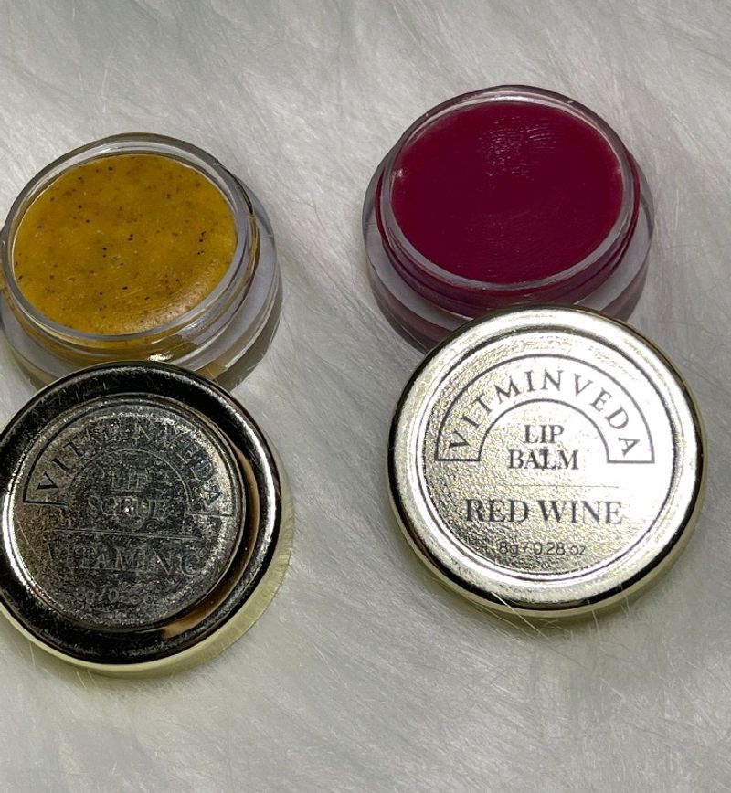 Red Wine Lip Balm And Vitamin C Li